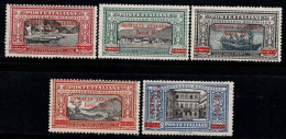 Somalie 1924 Sass. 55-59 Neuf * MH 100% Manzoni - Somalie