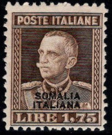 Somalie 1928 Sass. 118 Neuf * MH 100% 1,75 Lire - Somalie