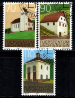 Liechtenstein 2001 Mi. 1268-1270 Oblitéré 100% Églises - Usati