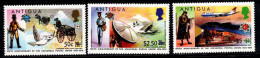 Antigua 1975 Mi. 355-357 Neuf ** 100% Surimprimé - 1960-1981 Autonomie Interne