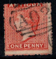 Antigua 1863 Mi. 2b Oblitéré 80% Reine Victoria, 1 P - 1858-1960 Colonia Británica