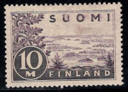 Finlande 1930 Mi. 156 Neuf * MH 100% 10 M, Paysages - Ongebruikt