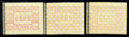 Autriche 1983 Mi. 1 Neuf ** 100% ATM 04.00, 03.00 - Maschinenstempel (EMA)