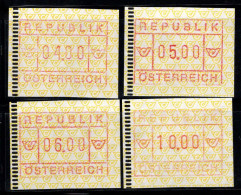 Autriche 1988 Mi. 2 Neuf ** 100% ATM 04, 05, 06, 10 - Maschinenstempel (EMA)