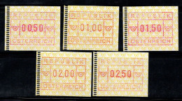 Autriche 1988 Mi. 2 Neuf ** 100% ATM 00.50-02.50 - Maschinenstempel (EMA)