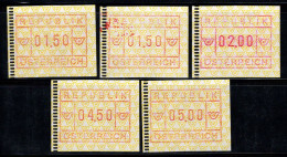 Autriche 1988 Mi. 2 Neuf ** 100% ATM Guichet Automatique, 01.50-05.00 - Máquinas Franqueo (EMA)