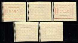 Autriche 1983 Mi. 1 Neuf ** 100% ATM Guichet Automatique, 00.50-02.50 - Maschinenstempel (EMA)