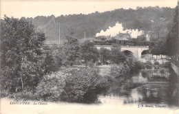 FRANCE - Longuyon - La Chiers - Train A Vapeur Sur Le Pont - Carte Postale Ancienne - Longuyon