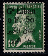 Liban 1924 Mi. 53 Neuf * MH 100% Surimprimé 0,50 Pia - Lebanon