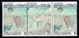 Grèce 1993 Mi. 1829A-1830A Neuf ** 100% Europa Cept, Culture, Art - Unused Stamps