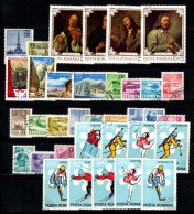 Roumanie 1967-71 Oblitéré 100% Art, Peintures, Jeux Olympiques, Transports - Used Stamps