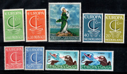 Europe CEPT 1966 Neuf ** 100% Saint-marin, Espagne - 1966