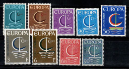 Europe CEPT 1966 Neuf ** 100% Norvège, Italie, Luxembourg - 1966