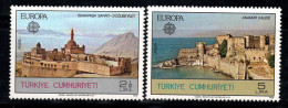 Turquie 1978 Mi. 2443-2444 Neuf ** 100% Europa CEPT, Vues - Unused Stamps