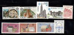 Europe CEPT 1978 Neuf ** 100% Andorre Espagnole, Danemark - 1978