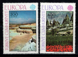 Turquie 1977 Mi. 2415-2416 Neuf ** 100% Europa CEPT, Vues - Unused Stamps