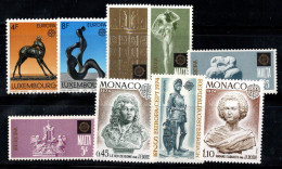 Europe CEPT 1975 Neuf ** 100% Islande, Italie, Yougoslavie, Moine - 1975