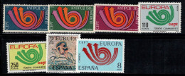 Europe CEPT 1973 Neuf ** 100% Chypre, Espagne - 1973