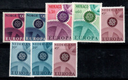 Europe CEPT 1967 Neuf ** 100% Monaco, Hollande, Norvège - 1967