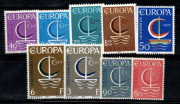 Europe CEPT 1966 Neuf ** 100% Norvège, Italie, Luxembourg - 1966