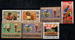 Burundi 1977 Oblitéré 100% Unicef, Jeux Olympiques - Gebraucht