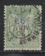 5FRANCE  530 // YVERT 102 // 1898-1900 - 1898-1900 Sage (Type III)