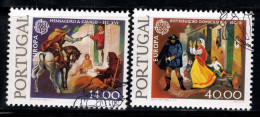 Portugal 1979 Mi. 1441y-1442y Oblitéré 100% Europa CEPT, Folklore - Usado