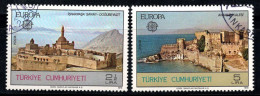 Turquie 1978 Mi. 2443-2444 Oblitéré 100% Europa CEPT, Vues - Gebraucht