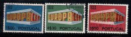 Portugal 1969 Mi. 1070-1072 Oblitéré 100% Europa CEPT, Emblème - Usati