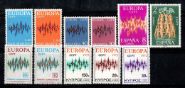 Europe CEPT 1972 Neuf ** 100% Cirpo, Espagne - 1972