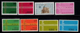 Europe CEPT 1971 Neuf ** 100% Irlande, Saint-Marin - 1971