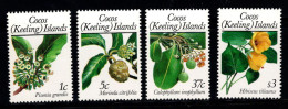 CocosIslands 1988 Mi. 198-201 Neuf ** 100% Plantes, Flore - Kokosinseln (Keeling Islands)