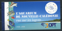 Nouvelle-Calendonie 2007 Mi. 1437-1441 Carnet 100% Neuf ** Inauguration Du Nouvel Aquarium Nouméa - Booklets