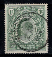 Afrique Orientale Britannique 1904 Mi. 25 Oblitéré 100% 1 R. Le Roi Édouard VII - Britisch-Ostafrika