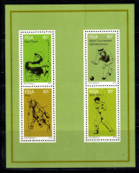 Afrique Du Sud 1976 Mi. Bl. 5 Bloc Feuillet 100% Neuf ** Sports, Golf, Activités Sportives - Unused Stamps