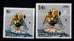 Burundi 1968 Mi. 401A, 405A Neuf ** 100% Exploration Spatiale, Vaisseau Spatial - Unused Stamps