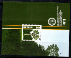 Nouvelle-Zélande 1989 Mi. Bl. 17 Bloc Feuillet 100% Arbres, Nature - Blocks & Sheetlets