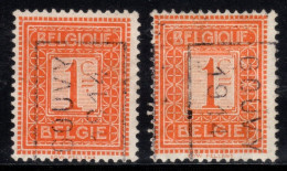 Preo's (108) 'GOUVY 1914'  OCVB 2287 A+B - Roller Precancels 1910-19