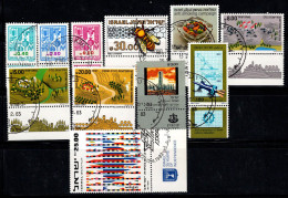 Israël 1983 Mi. 917-927 Oblitéré 100% Construction De Colonies, Aviation, Emblèmes - Used Stamps (with Tabs)