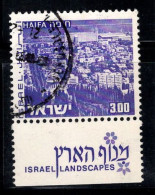 Israël 1971 Mi. 537 Oblitéré 100% Paysages, Vues, 3.00 £ - Gebruikt (met Tabs)