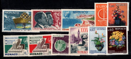 Monaco 1965-66 Neuf ** 100% Europa CEPT, Personnalité, Fleurs - Autres & Non Classés