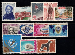 Monaco 1965-66 Neuf ** 100% Personnalité, Art, Sport - Andere & Zonder Classificatie