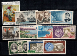 Monaco 1965-66 Neuf ** 100% Art, Personnalité, UIT - Andere & Zonder Classificatie