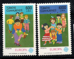 Turquie 1989 Mi. 2854-2855 Neuf ** 100% Europe Cept - Ungebraucht