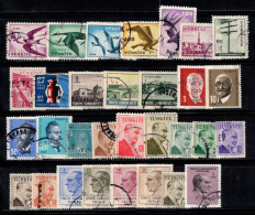 Turquie 1959-65 Oblitéré 100% Atatürk, Oiseaux, Constructions - Used Stamps