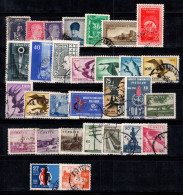 Turquie 1926-59 Oblitéré 100% Atatürk, Oiseaux, Monuments - Used Stamps