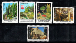 Monaco 1984 Mi. 1571-1575 Neuf ** 100% Jardin Exotique, Nature - Other & Unclassified