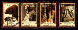 Roumanie 2009 Mi. 6158-6161 Oblitéré 100% Inventions, Personnalités - Used Stamps