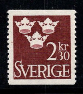 Suède 1965 Mi. 538 Neuf ** 100% 2.30 Kr,Trois Couronnes - Neufs