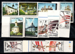 Roumanie 1991 Mi. 4655-4666 Neuf ** 100% Châteaux, Jeux Olympiques, Sports - Unused Stamps